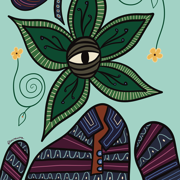 The Dream Keeper - sustainable art print by Flowaura. Choose your size