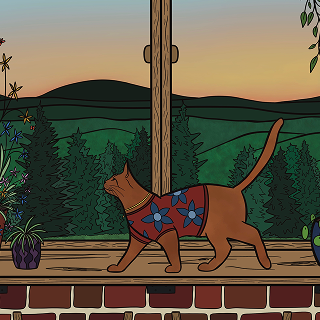 Butterflies - sustainable art print by Flowaura. Choose your print size