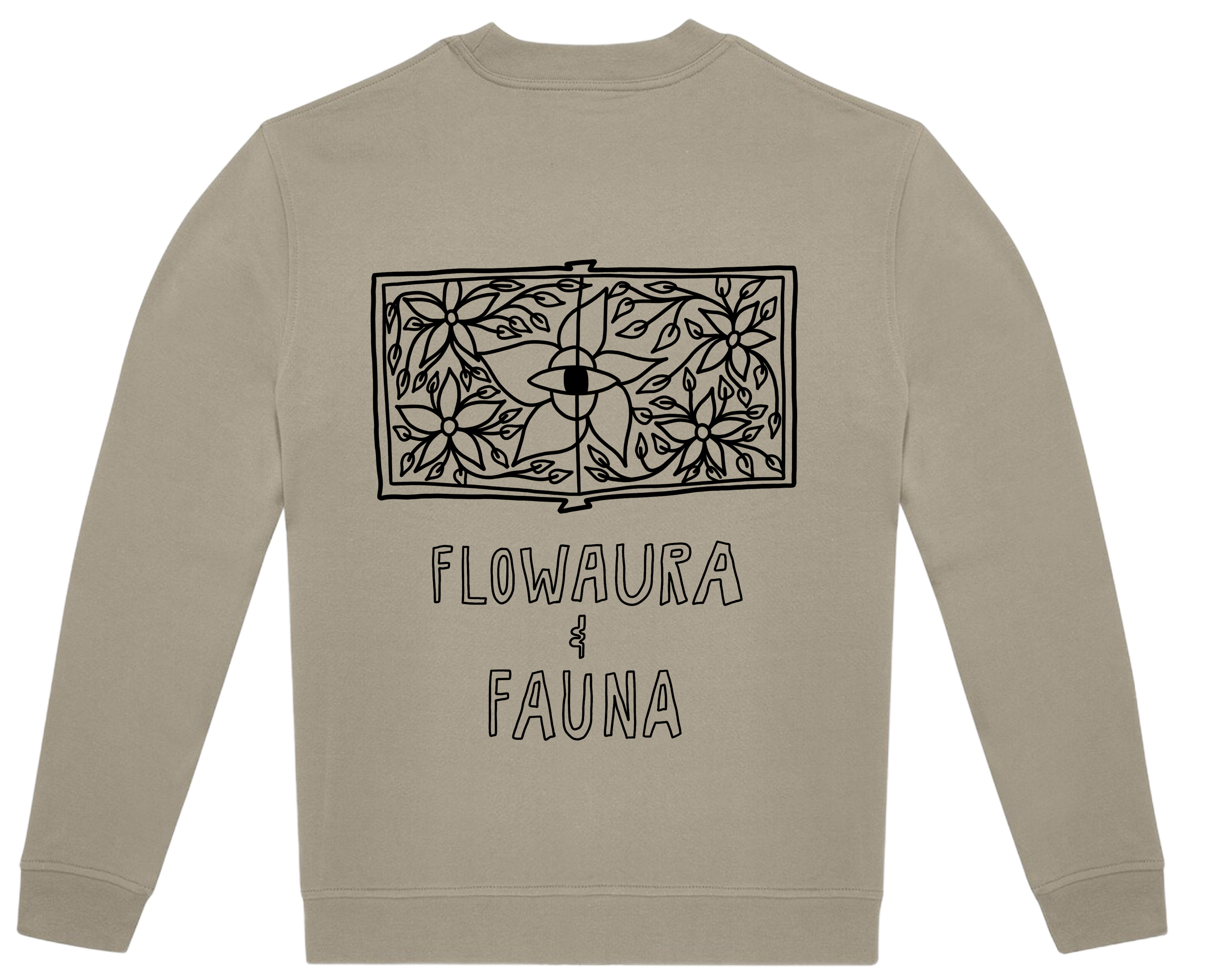 Flowaura & Fauna - Back view showing half-moon detail for extra durability